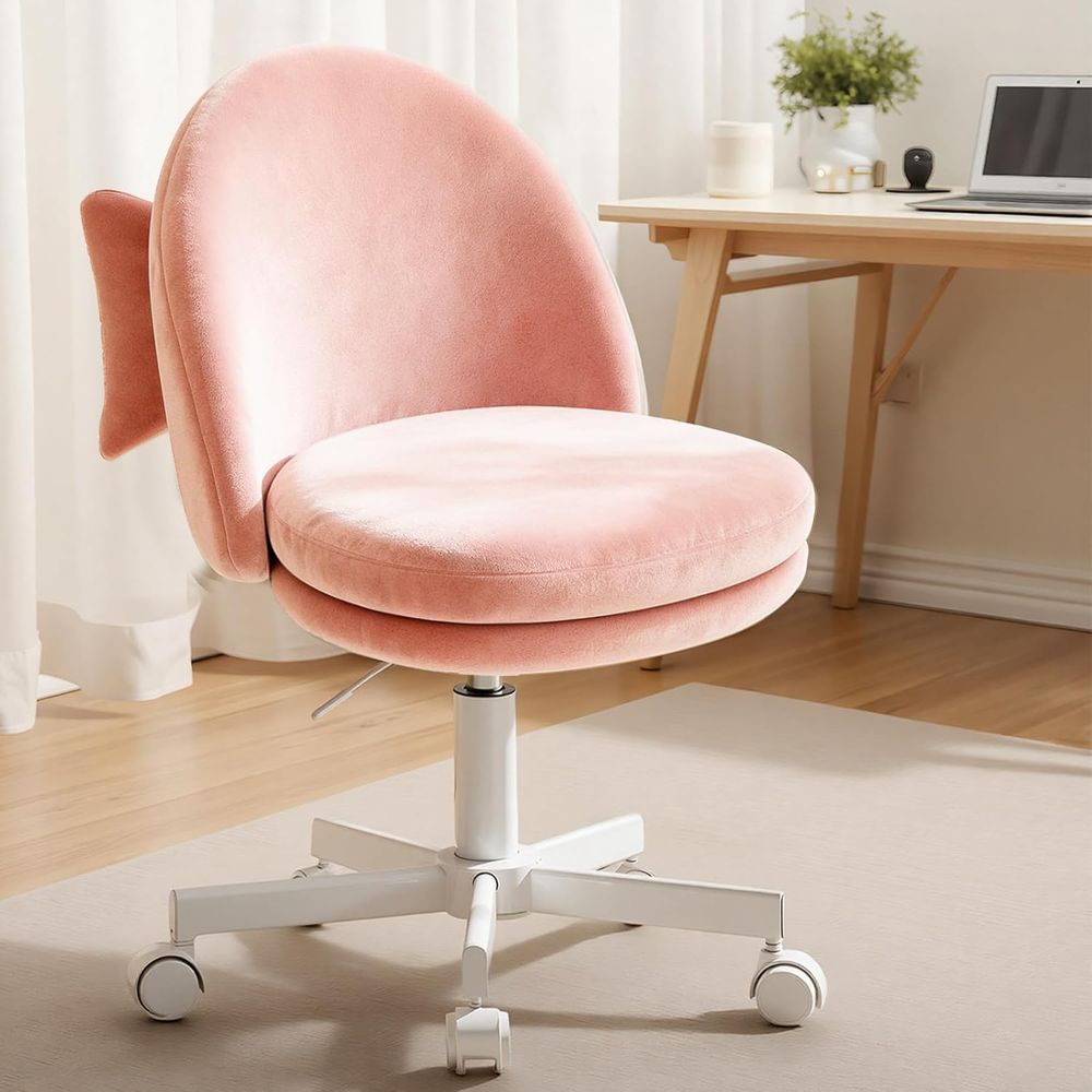 Office Furniture Com - Velvet Tall Oice Chair with Wheels