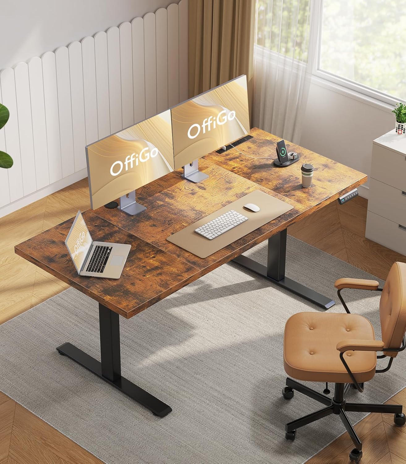 Amazon com 71 Inch Executive E - Office Furniture Com avaliação e preço