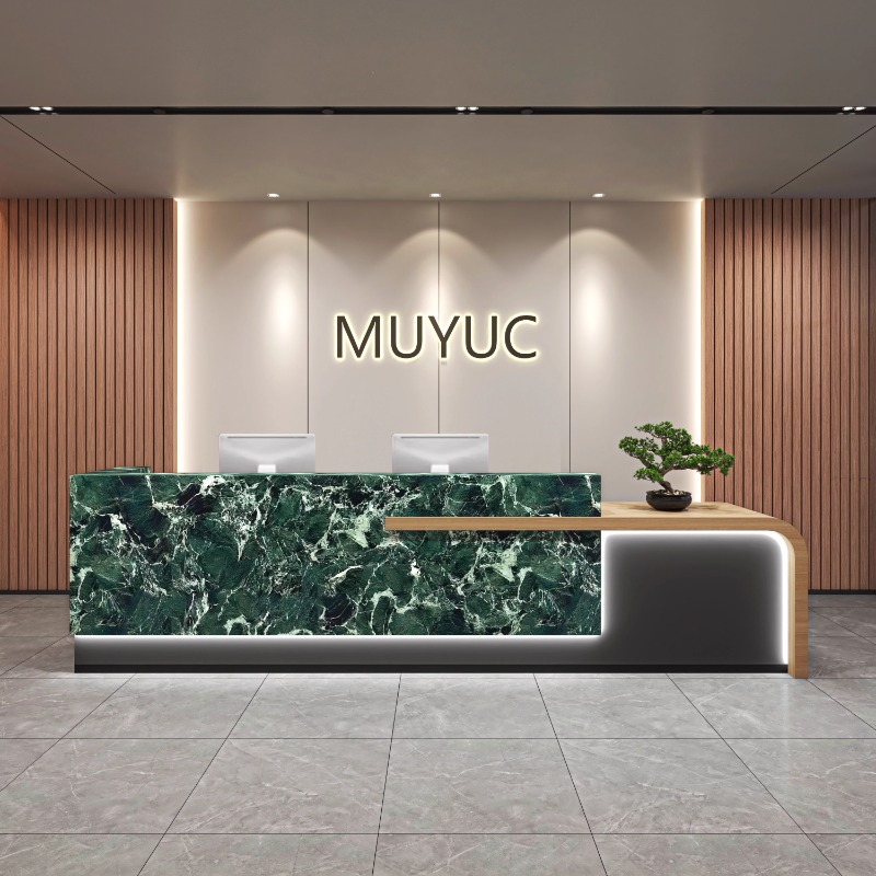 Modern Creative Reception Desk - Office Furniture Center avaliação e preço