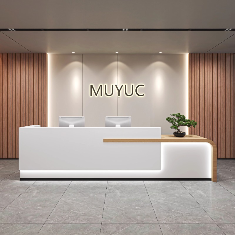 Modern Creative Reception Desk - Office Furniture Center avaliação e preço