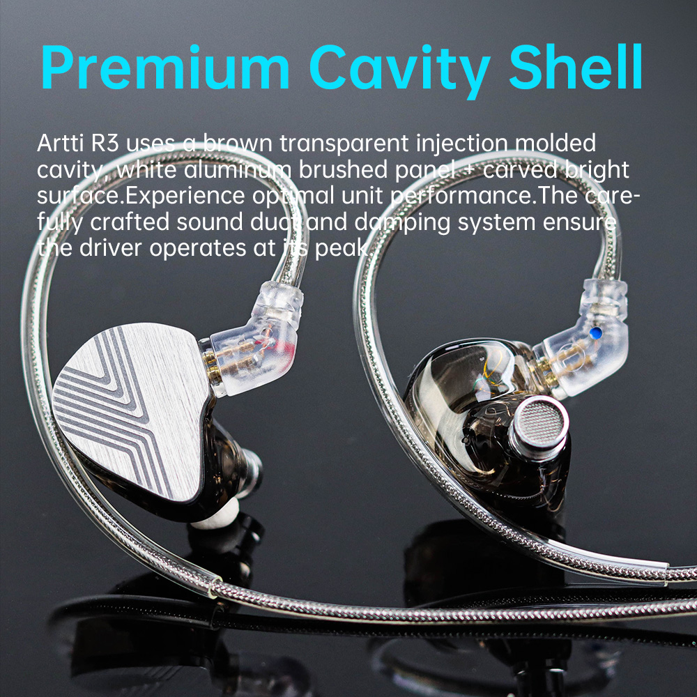 ARTTI R3 In-ear Earphone 10mm  - Telephone Headset Office avaliação e preço