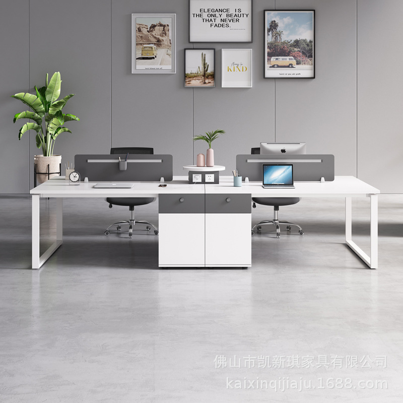 Four-person workplace staff de - Office Furniture Manufacturers avaliação e preço