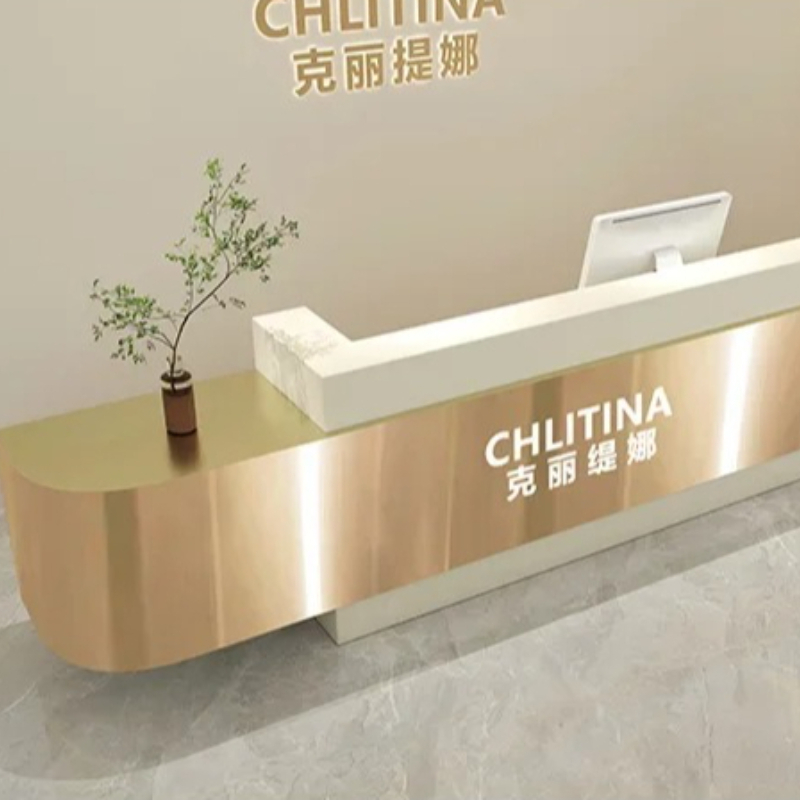 Beauty Salon Reception Desk He - Office Furniture Center avaliação e preço