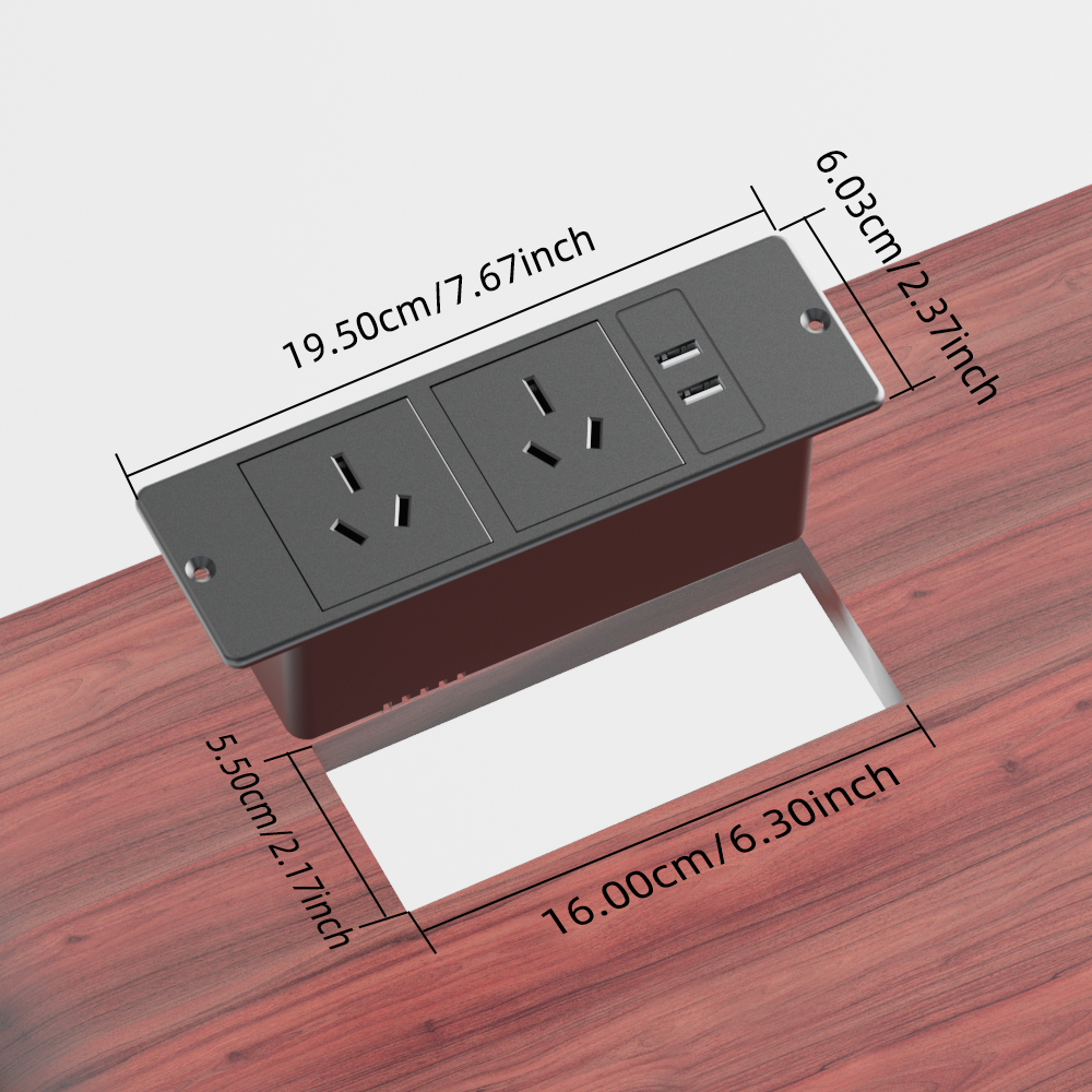 Au 1500W Recessed Power Strip  - Office Furniture Manufacturers avaliação e preço