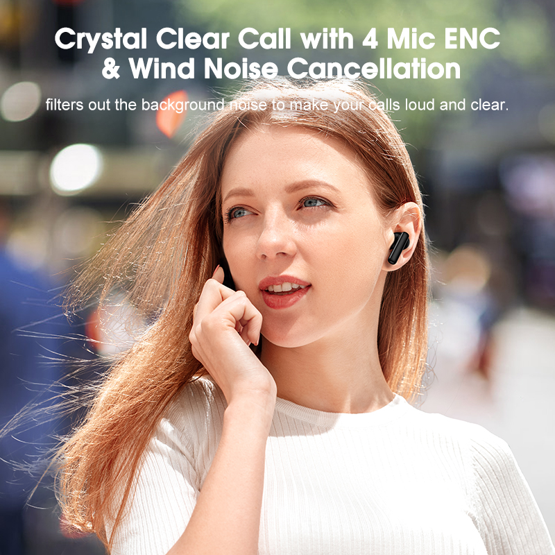 QCY T13 ANC Wireless Earphones - Telephone Headset Office avaliação e preço