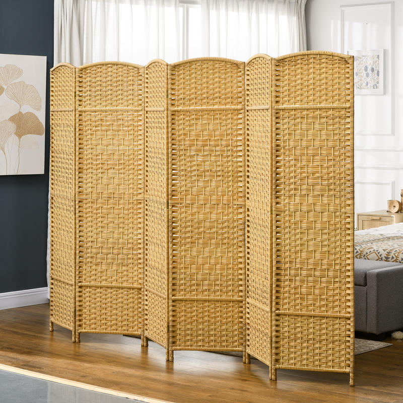 HOMCOM Folding Room Divider Sc - Partition Screen Divider avaliação e preço