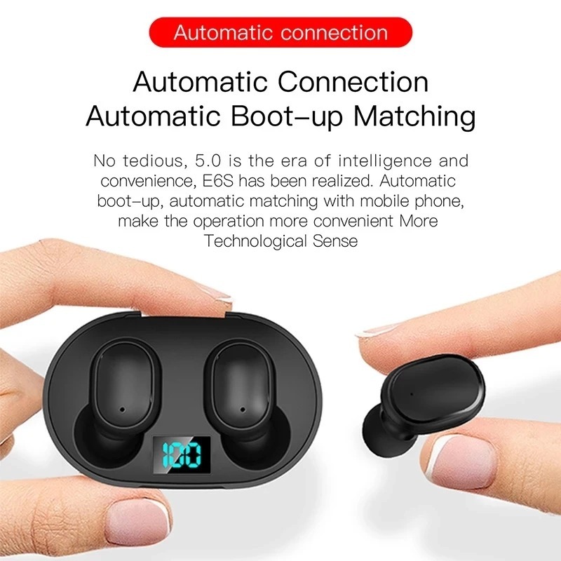 E6S TWS Wireless Headphones Sp - Telephone Headset Office avaliação e preço