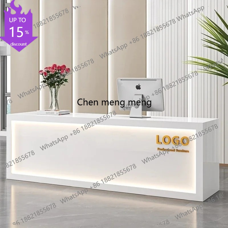 G153 modern white counter for  - Office Furniture Center avaliação e preço
