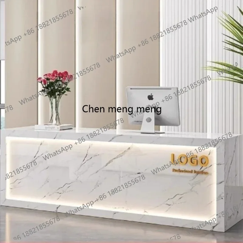 G153 modern white counter for  - Office Furniture Center avaliação e preço