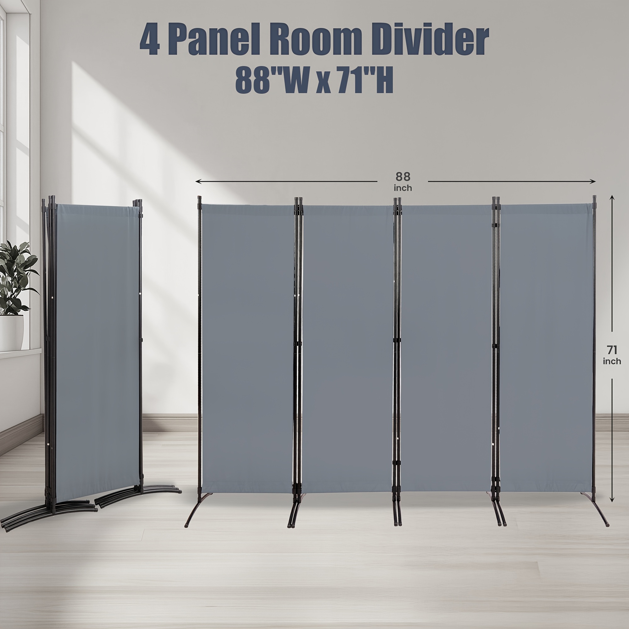 Room Divider Folding Privacy S - Partition Screen Divider avaliação e preço