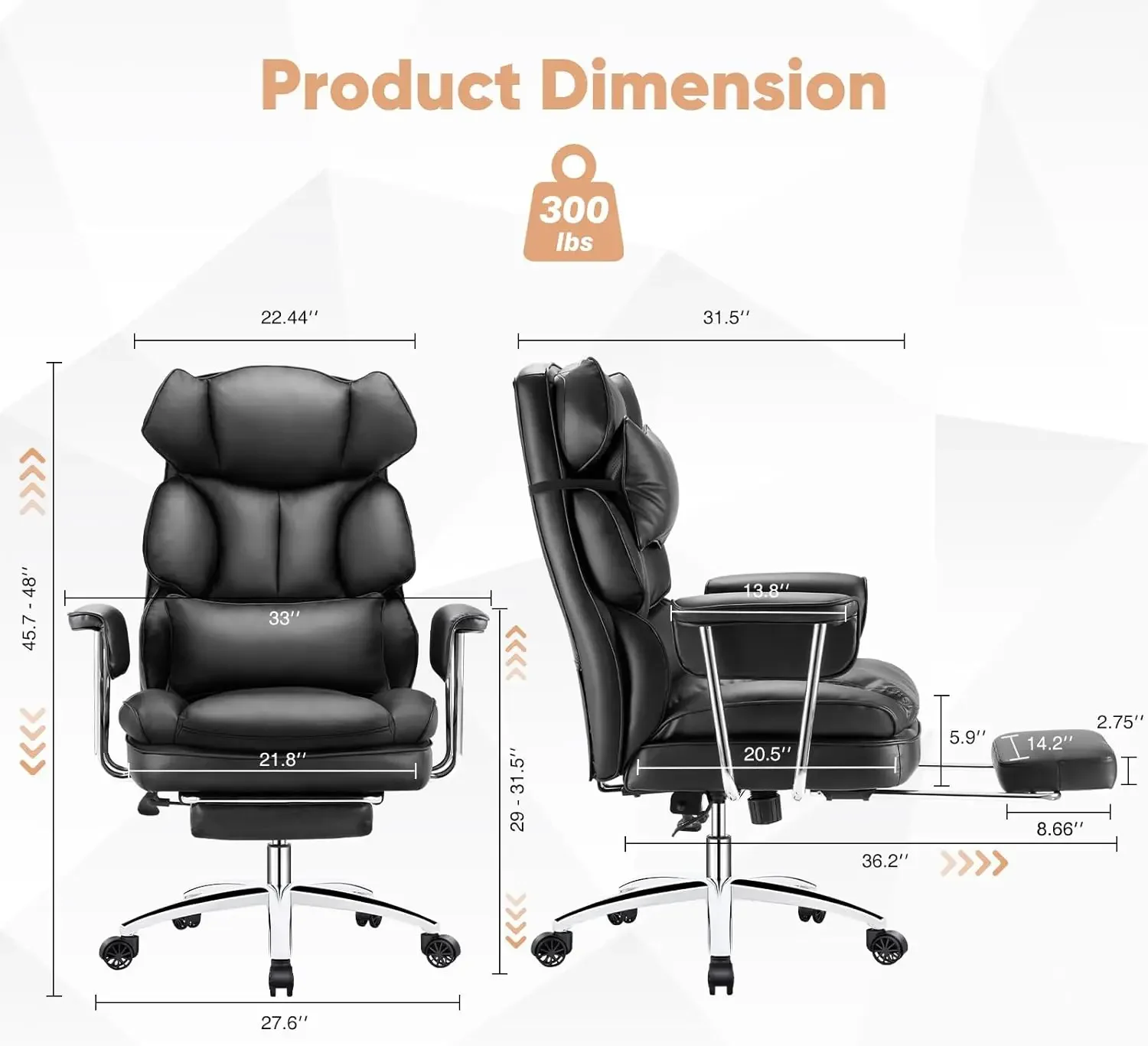 Executive Home Office Desk Cha - Office Furniture Com avaliação e preço