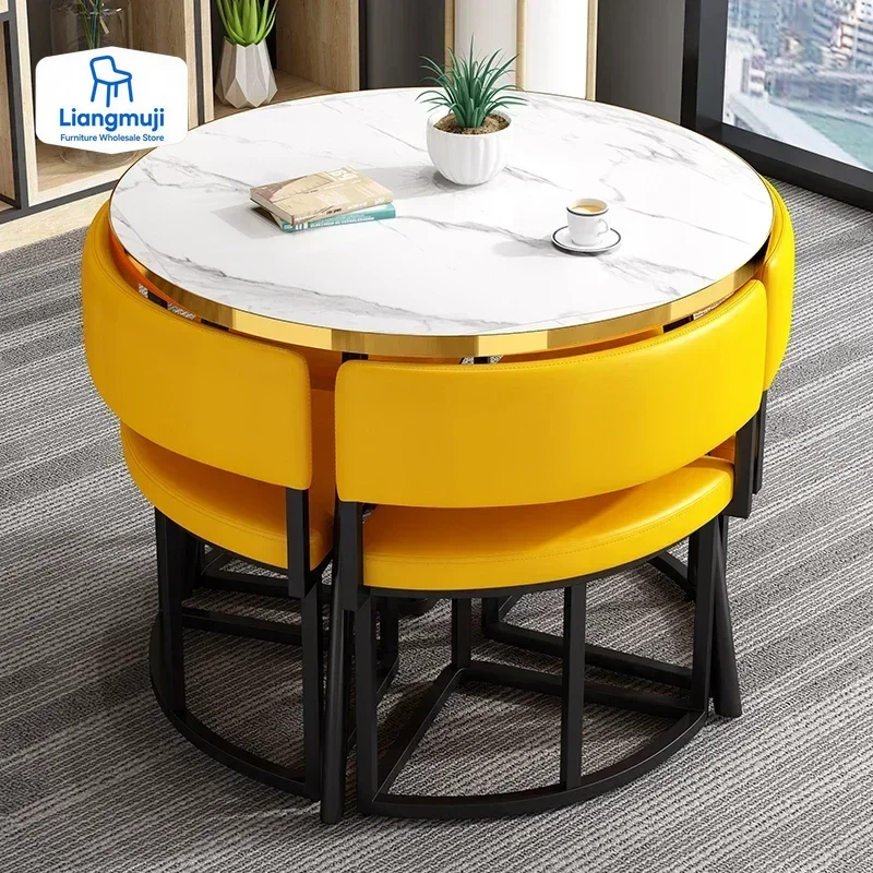 White Mobile Dining Tables Cha - Office Furniture Center avaliação e preço