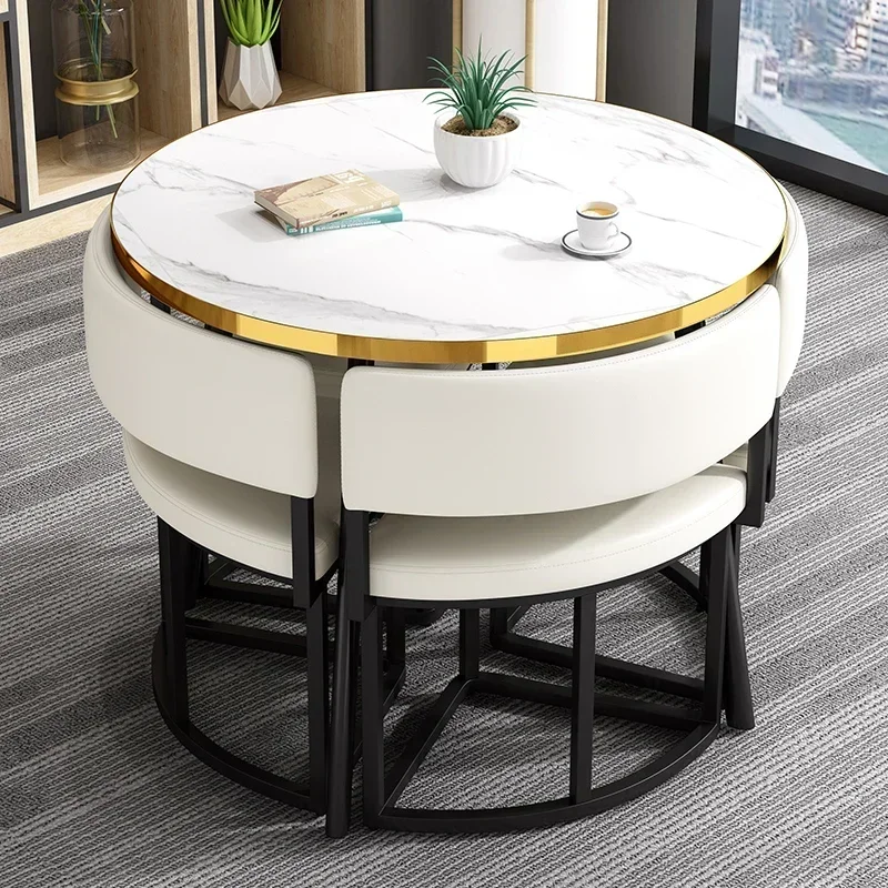 White Mobile Dining Tables Cha - Office Furniture Center avaliação e preço