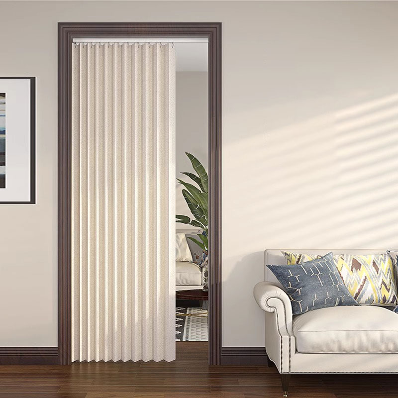 Folding Accordion Door Curtain - Partition Screen Divider avaliação e preço