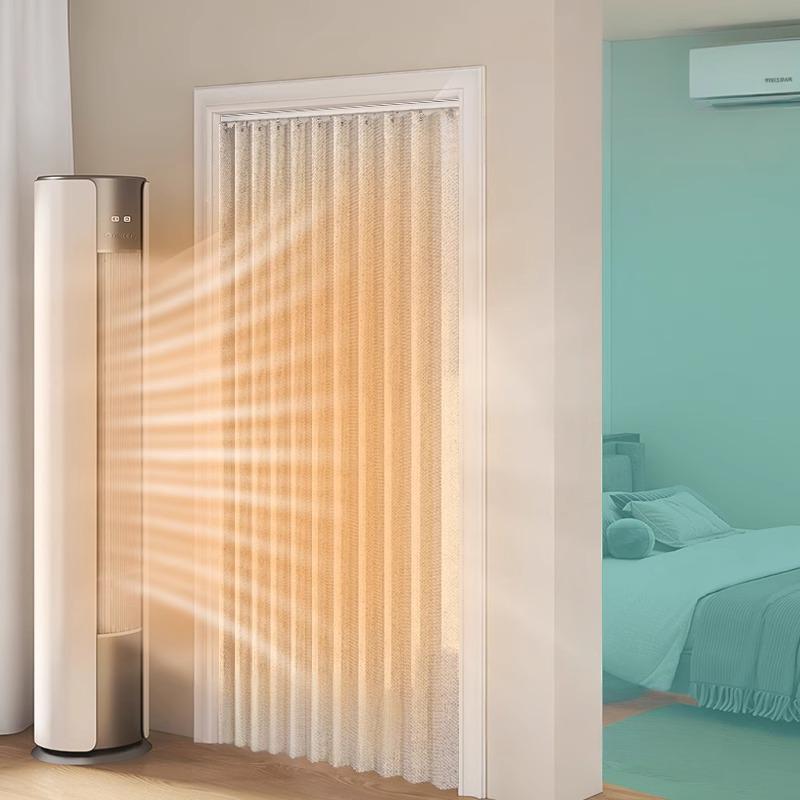 Folding Accordion Door Curtain - Partition Screen Divider avaliação e preço