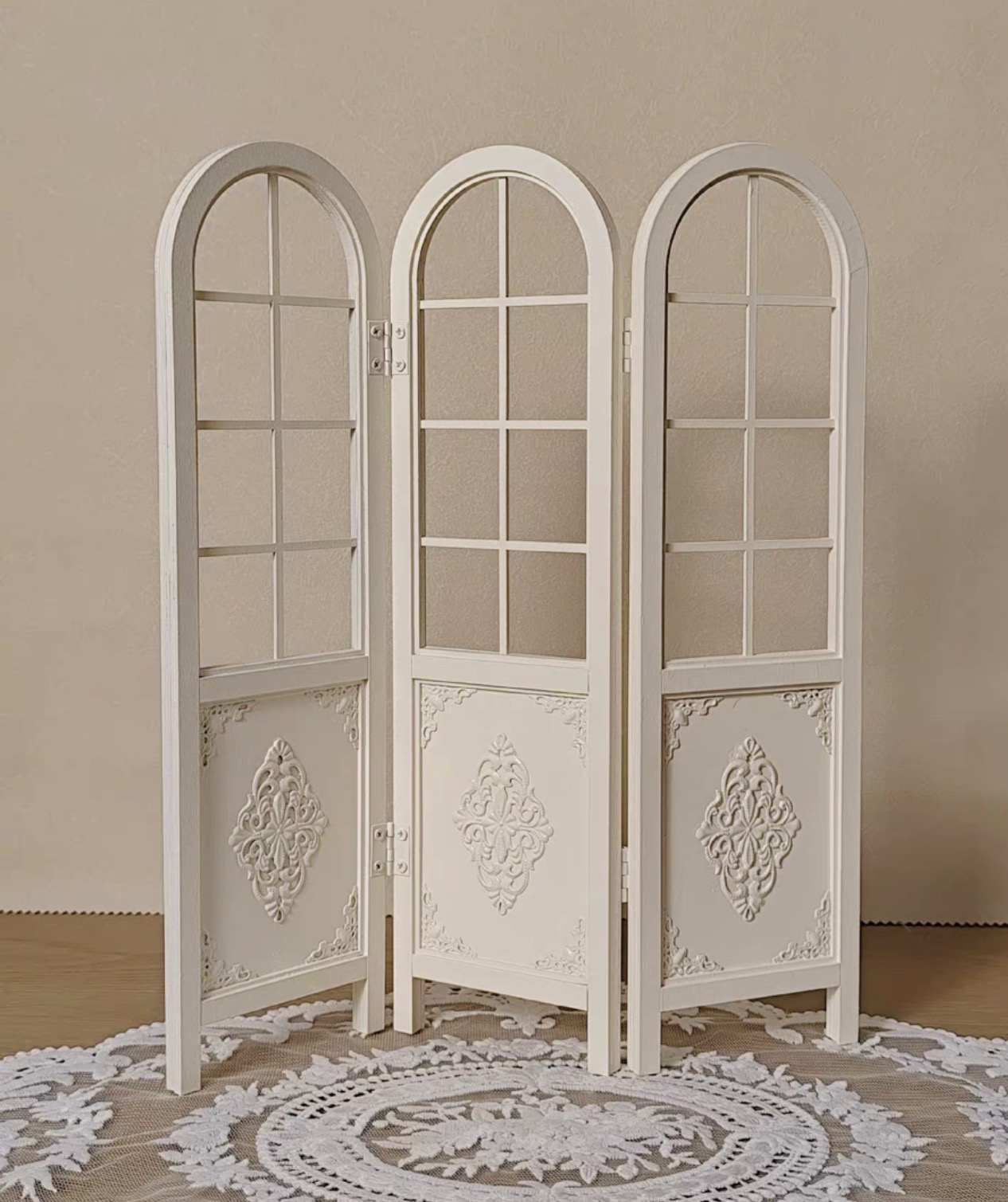 Rustic Miniature Room Divider  - Partition Screen Divider avaliação e preço