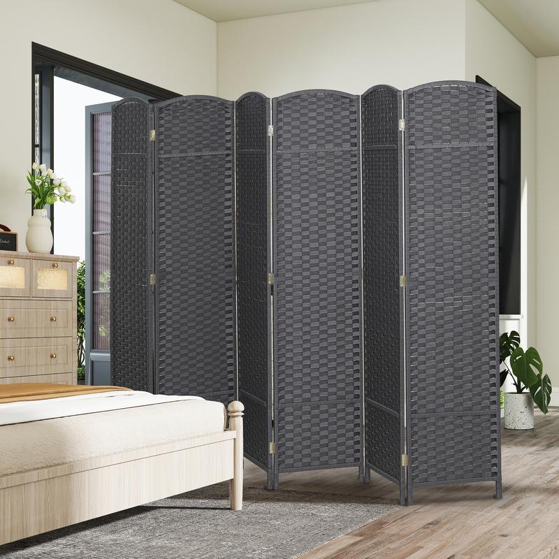 HOMCOM Folding Room Divider Sc - Partition Screen Divider avaliação e preço