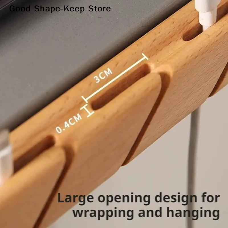 dailySolid Wood Cable Organize - Telephone Headset Office avaliação e preço